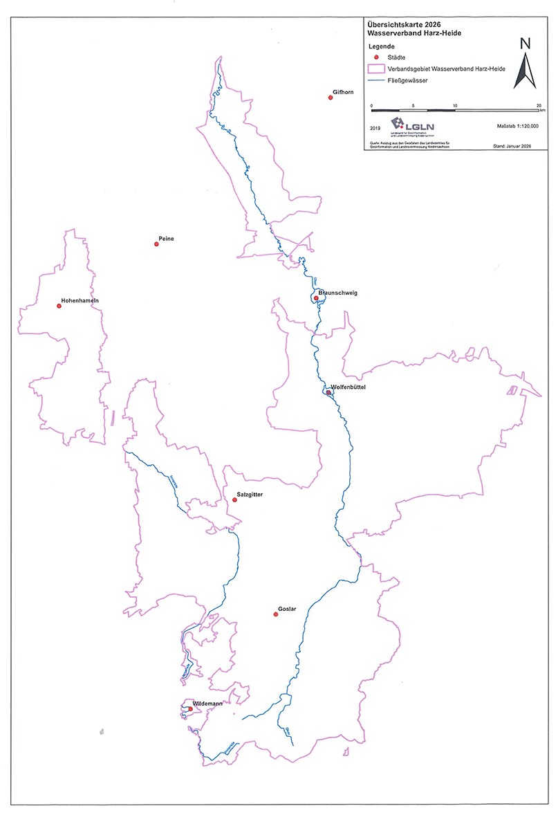Verbandsgebiet WV Harz-Heide 2026